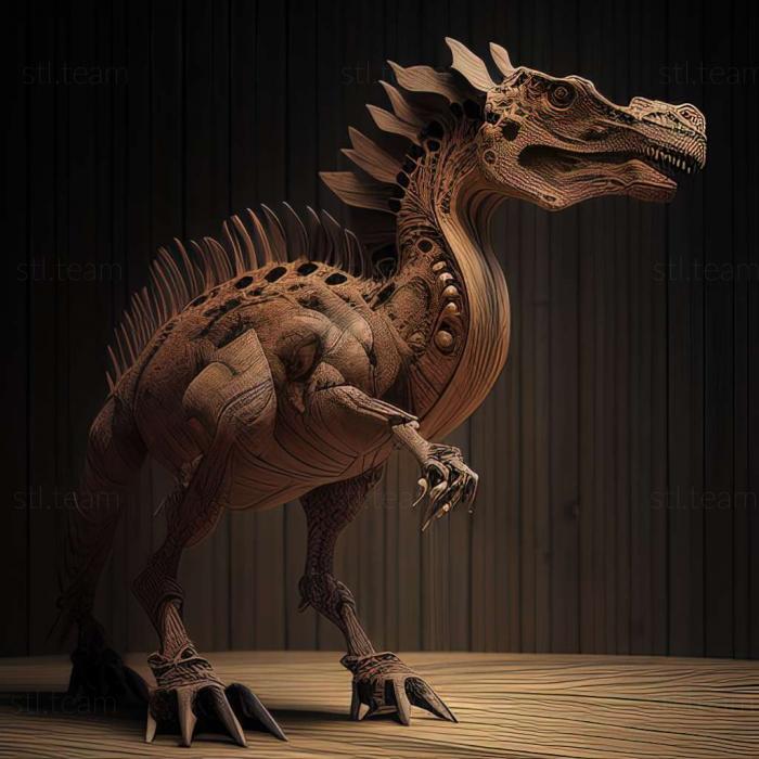 3D модель Фувиангозавр (STL)